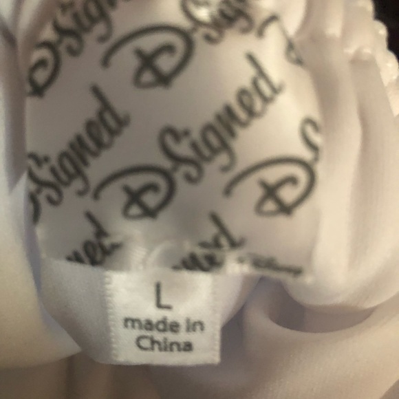 D-Signed sundress with flowers and lace Sz Large - Picture 10 of 10